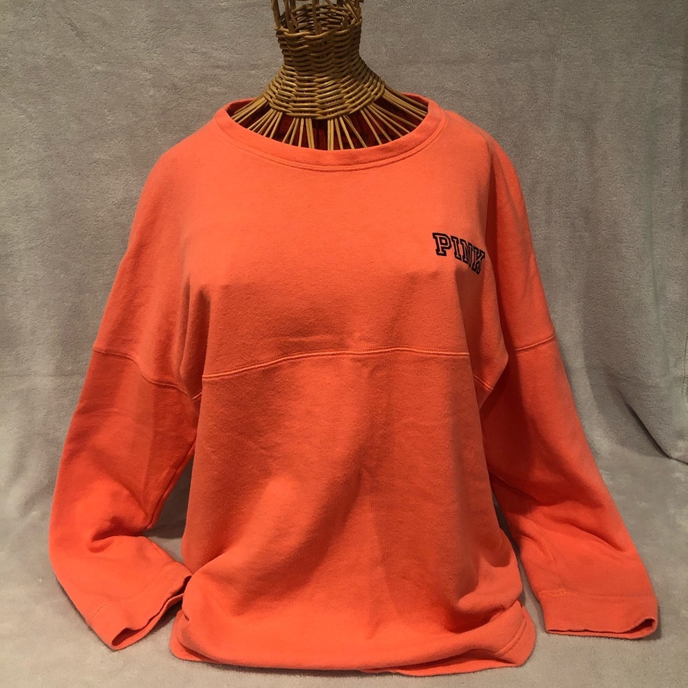 VS Pink Bright Pink Sweater Top Size Medium